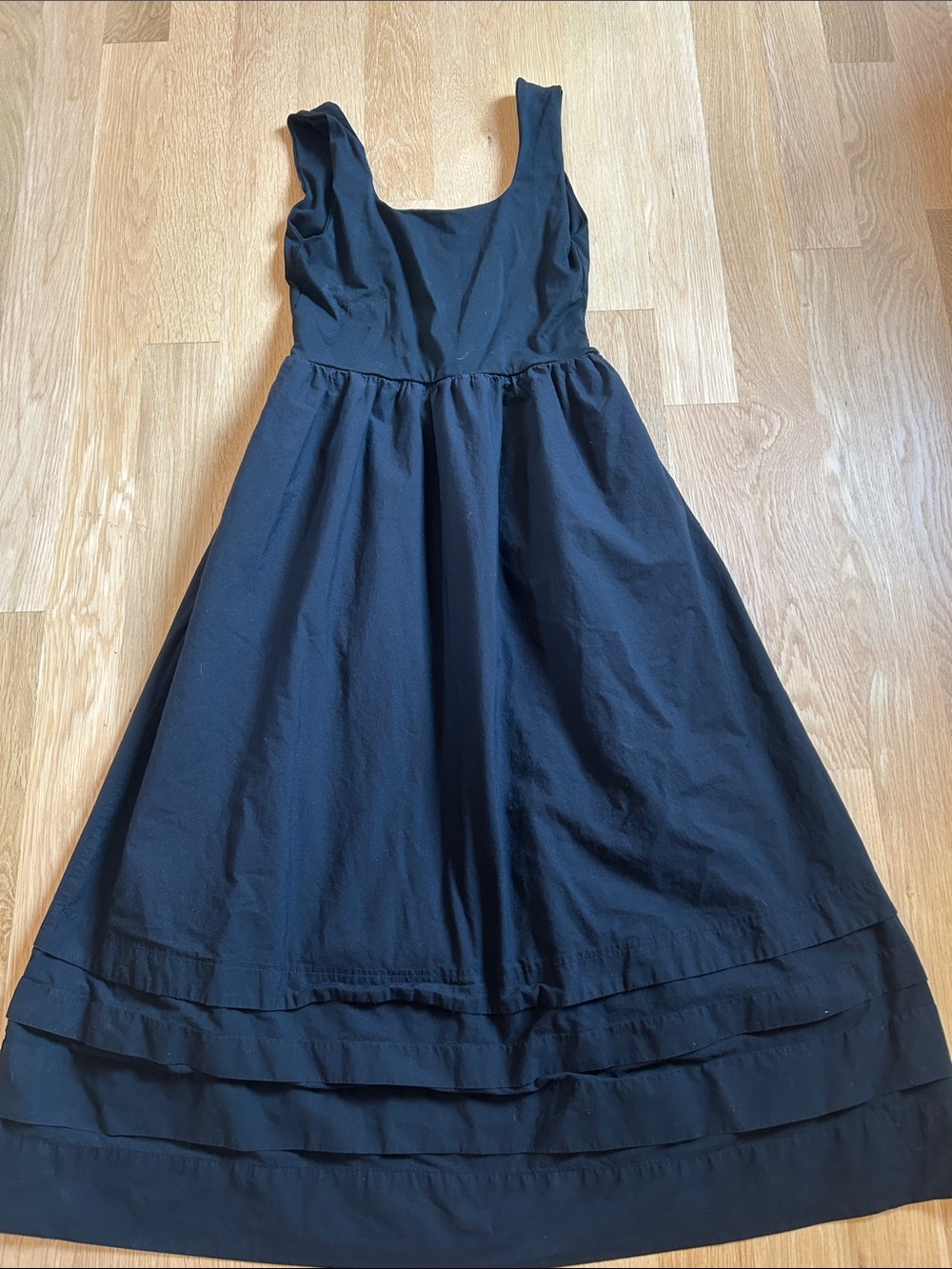 JCrew mixy drop waist dress